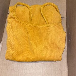 Mustard Fitted Dress